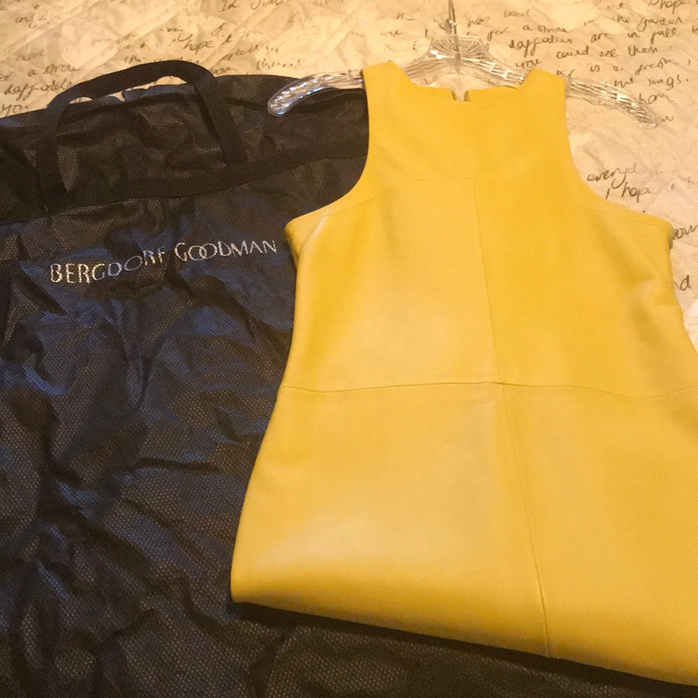 NWT Loewe Dress 👗 Buttery Soft Leather
